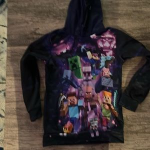 Kids Minecraft Hoodie Medium unisex